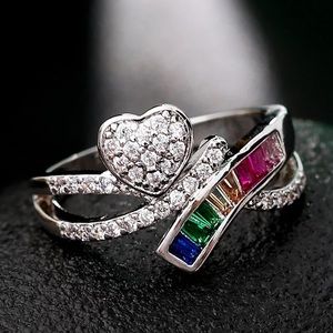 Rainbow Cubic Zirconia Cocktail Ring Coming Soon
